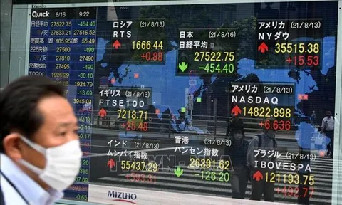 Chứng khoán châu Á mở đầu tuần mới trong nốt trầm