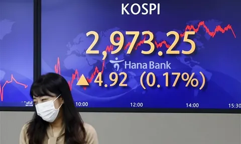 Chứng khoán châu Á chiều 4/1 đa phần đi lên với đà dẫn dắt của Phố Wall