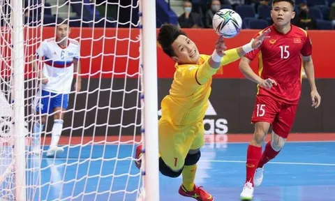 Thủ môn futsal Việt Nam lọt tốp 10 thế giới