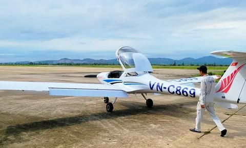 Máy bay huấn luyện tại Chu Lai gặp tai nạn