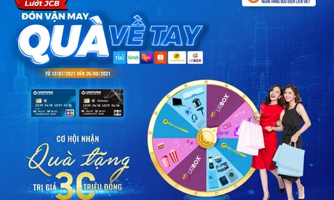 LienVietPostBank tặng quà khách hàng giao dịch qua thẻ tín dụng