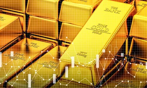 Giá vàng đi xuống trên thị trường châu Á phiên 18/1