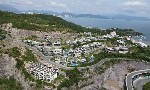 Chủ khu biệt thự biển Anh Nguyễn- Nha Trang khai thác trái phép 40.000m3 đất đá