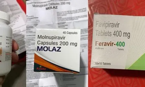 Tóm gọn hàng trăm lọ thuốc Molnupiravir hỗ trợ điều trị COVID-19 nhiều 'không'