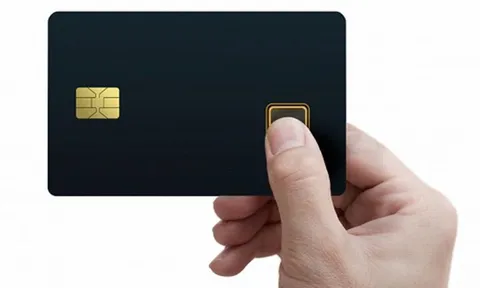 Thẻ thanh toán trong tương lai cũng sẽ có cảm biến vân tay
