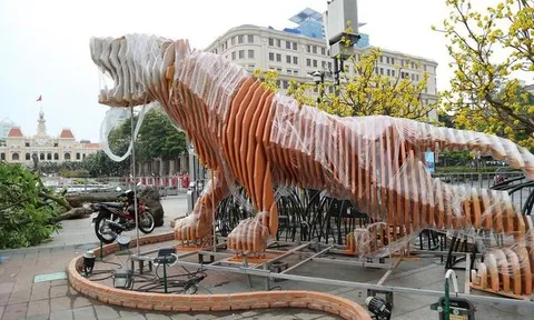 Hé lộ hình ảnh Đường hoa Nguyễn Huệ 2022 trước ngày khai mạc