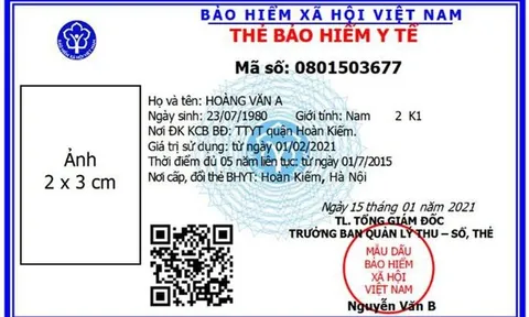 Ngày 11-2, TPHCM cấp thẻ Bảo hiểm y tế mẫu mới, trường hợp nào phải đổi thẻ cũ?