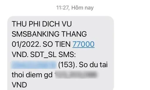 Nhà mạng không giảm cước tin nhắn, nhà băng 'ầm ầm' tăng phí SMS Banking?