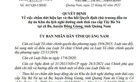 Vì sao siêu dự án du lịch nghỉ dưỡng Tây Bà Nà bị 'khai tử'?