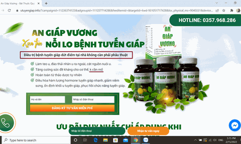 An Giáp Vương quảng cáo “quá đà”, “nổ” công dụng