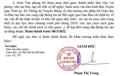 Kon Tum: Nghi vấn gói thầu bị “đội giá”, Sở Giáo dục yêu cầu rà soát để báo cáo