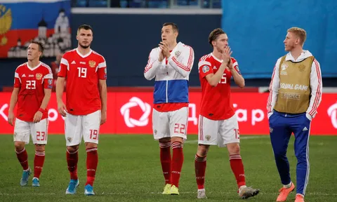 Tuyển Nga bị 'cấm cửa', hết mơ dự VCK World Cup 2022