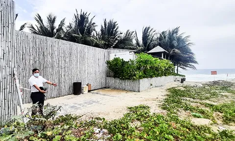 Dự án The Anam Resort Cam Ranh: Lấn chiếm đất ngoài ranh giới