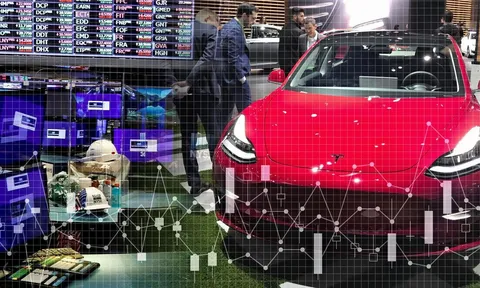 Chứng khoán thế giới đỏ sàn, giá dầu rời mốc 100 USD mỗi thùng