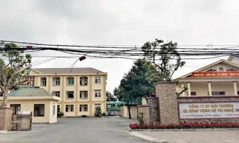 Nghệ An: Nhiều sai phạm tại Công ty CP Môi trường và Công trình đô thị