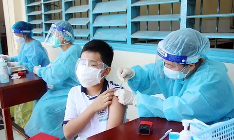 Hôm nay bắt đầu tiêm vắc xin phòng COVID-19 cho trẻ 5 đến dưới 12 tuổi