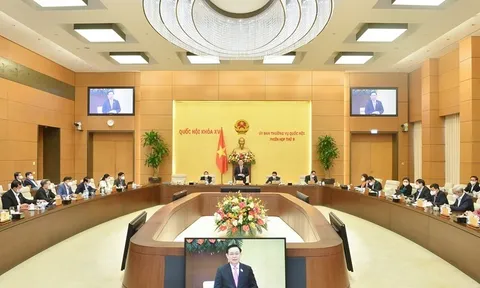 Tuần này, Ủy ban Thường vụ Quốc hội tiếp tục Phiên họp thứ 10