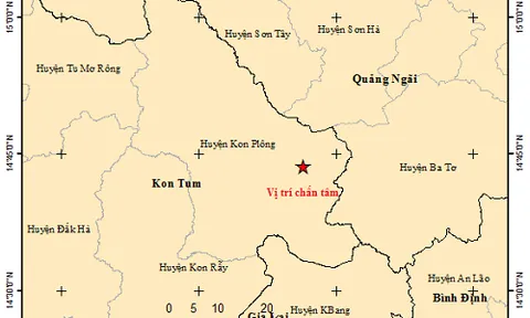 Họp khẩn ứng phó với tình trạng gần 20 trận động đất liên tiếp ở Kon Tum
