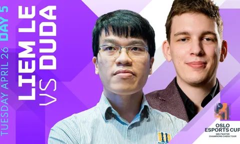 Lê Quang Liêm đánh bại đương kim vô địch World Cup cờ vua