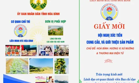 Hội nghị Xúc tiến cung cầu và giới thiệu sản phẩm của các hợp tác xã tỉnh Hoà Bình năm 2022 tại TP. Hà Nội