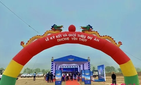 Bài 1: Dự án DHome Yên Thuỷ - Hoà Bình có dấu hiệu huy động vốn trái luật