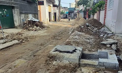 Nghệ An: Công ty Hạnh Nhung thi công đường ‘nhếch nhác’, thiếu an toàn giao thông