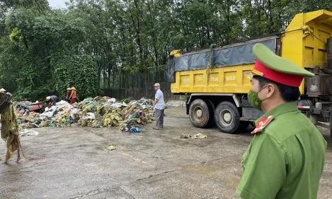 Phát hiện công ty cao su xả thải gây ô nhiễm môi trường