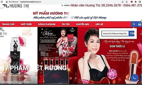 "Nhà phân phối độc quyền" mỹ phẩm Hương Thị bị phạt gần 60 triệu đồng