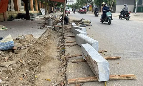 Công ty Thắng Mạnh dùng vật liệu có dấu hiệu kém chất lượng thi công dự án ở TP Vinh?