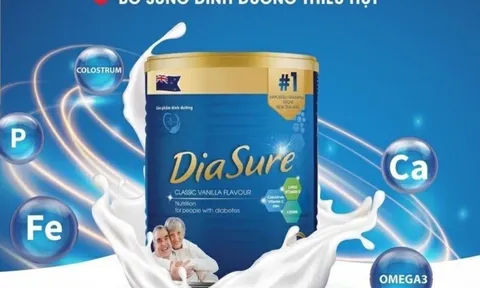 Cảnh giác với quảng cáo sữa non tiểu đường Diasure