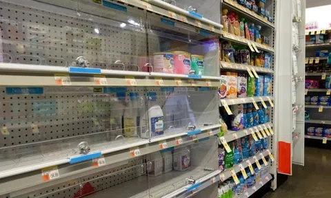 New York ban bố tình trạng khẩn cấp vì thiếu sữa bột