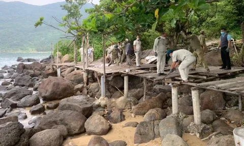 Tháo dỡ hàng chục công trình không phép trên bán đảo Sơn Trà