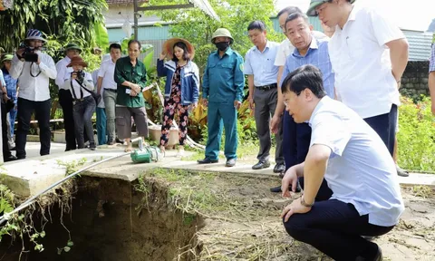 Dừng khai thác khoáng sản để làm rõ nguyên nhân "hố tử thần"