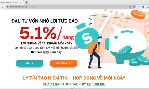Bank Land: Hoạt động kinh doanh mập mờ, hợp đồng hợp tác đầu tư... nhiều rủi ro?