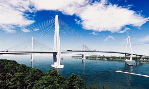 Sập mâm giàn giáo trụ tháp chính cầu Mỹ Thuận 2, 1 công nhân mất tích