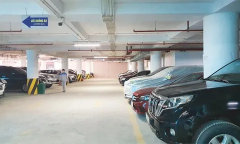 Bãi đỗ xe ngầm Mễ Trì Hạ: Xin hợp thức hoá sai phạm