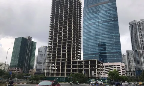 VICEM xin giữ lại tháp nghìn tỷ nằm trơ xương trên 'đất vàng' Hà Nội