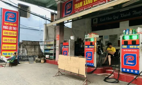 Cùng địa bàn giá bán giá xăng, dầu lệch