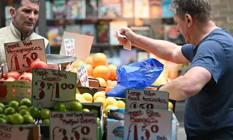 Lạm phát ở Anh cao nhất 41 năm