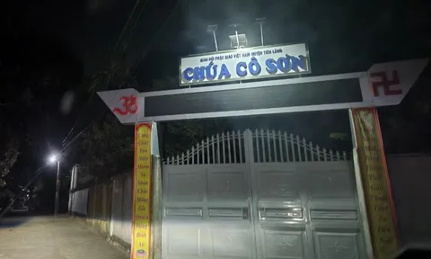 Sư trụ trì chùa Cô Sơn ở Hải Phòng bị bắt do tàng trữ ma túy