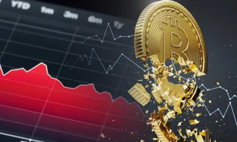 Giá Bitcoin tiếp tục lao dốc