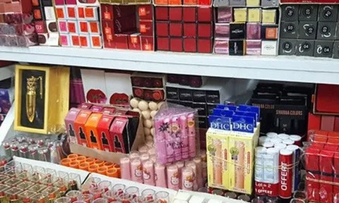 Sản xuất mỹ phẩm không đạt tiêu chuẩn Công ty Mỹ phẩm Hoa Mai Vàng bị thu hồi sản phẩm