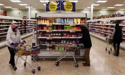 Anh: Lạm phát chạm mức cao nhất trong vòng 40 năm