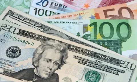 Lần đầu tiên trong 20 năm, đồng Euro gần ngang giá với USD