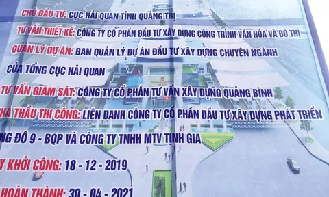 Dự án Nhà Kiểm soát liên hợp tại cửa khẩu La Lay: Chấm thầu nhanh, thi công chậm