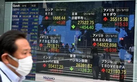 Chiều 6/6, thị trường chứng khoán châu Á nhận được lực đẩy