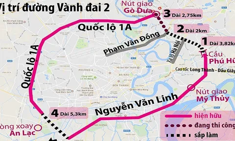Bao giờ TPHCM khép kín đường Vành đai 2?