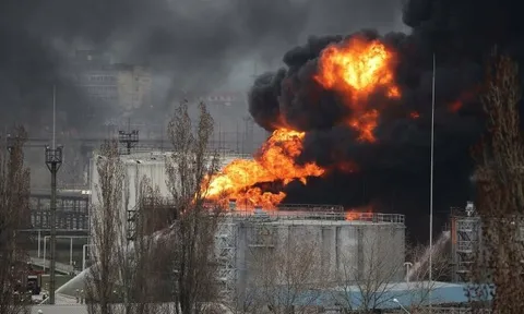 Nga tấn công hàng loạt thành phố của Ukraine