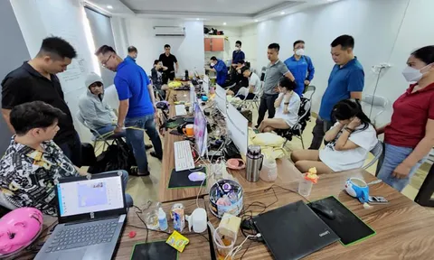 Triệt phá đường dây cho vay nặng lãi hơn 2.000% qua app