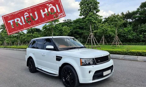 Triệu hồi quy mô toàn cầu Range Rover Sport
